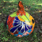 Talavera pumpkin large left side