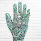 Healing Hand with Milagros charms Green