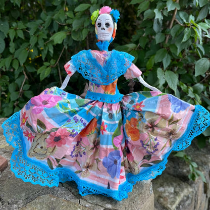 Big Dress Catrina Skelton Doll Chico