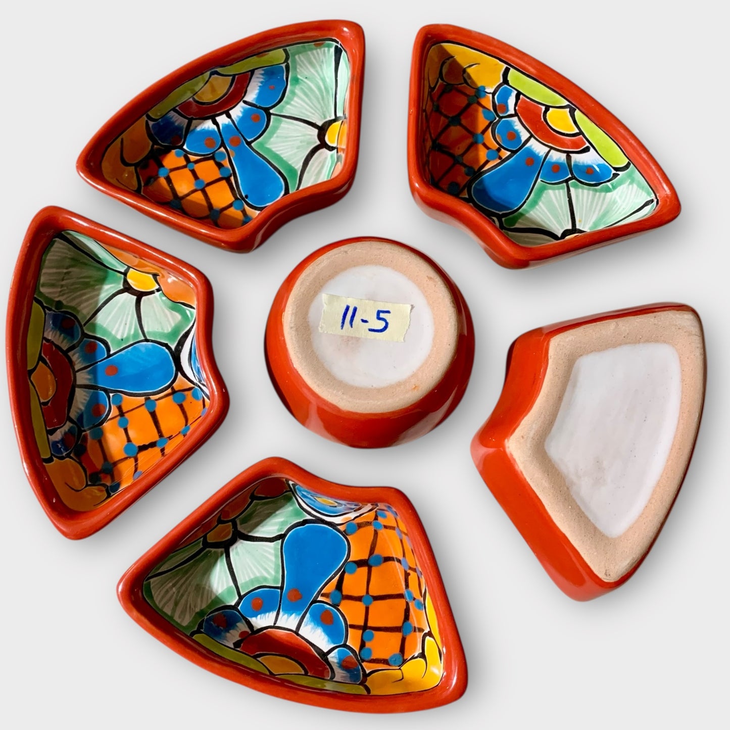 Talavera Redondo Sectional Serving Piece Sections