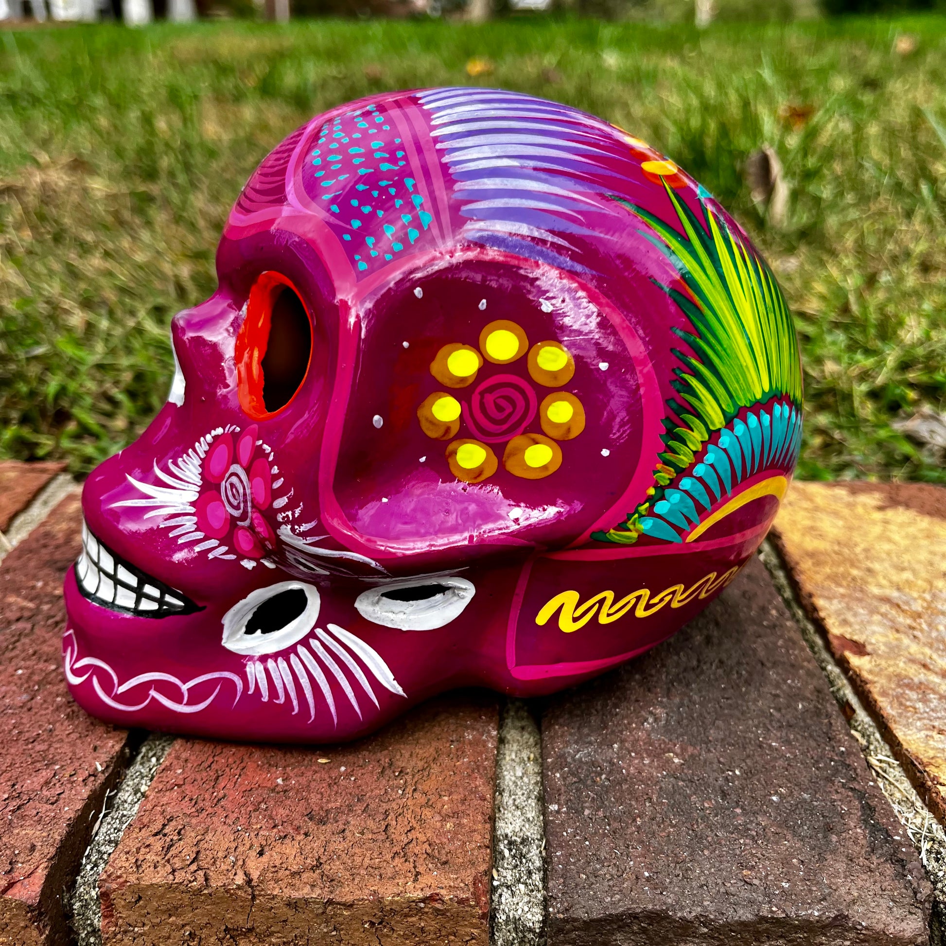 Mexican Sugar Skull medium side