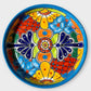 Talavera Redondo Sectional Serving Piece Bottom plate