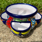 Mexican Talavera Strawberry Pot