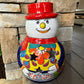 Festive Talavera Snowman Grande