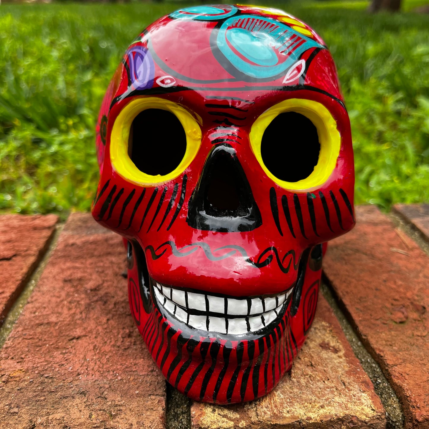 Mexican sugar skull medium face 