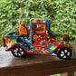 Mexican Talavera catrinas in a pick uo truck