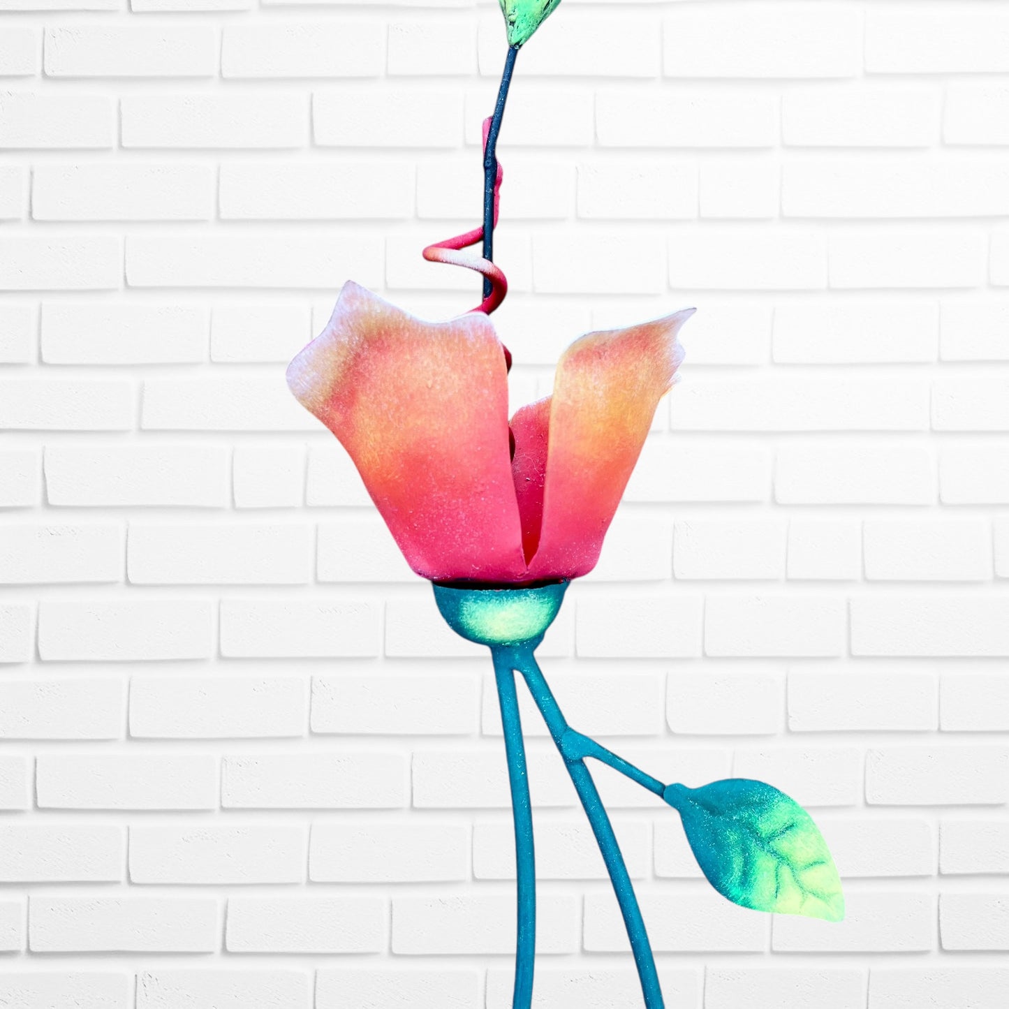  fkirak Hummingbird with Orange Floral close up.