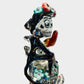 Mexican Talavera Frida, and animal friends Catrina monkey on shoulder
