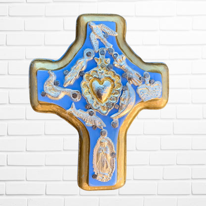 Milagros Wood Cross Mini