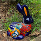 Talavera bunny rabbit figurine side