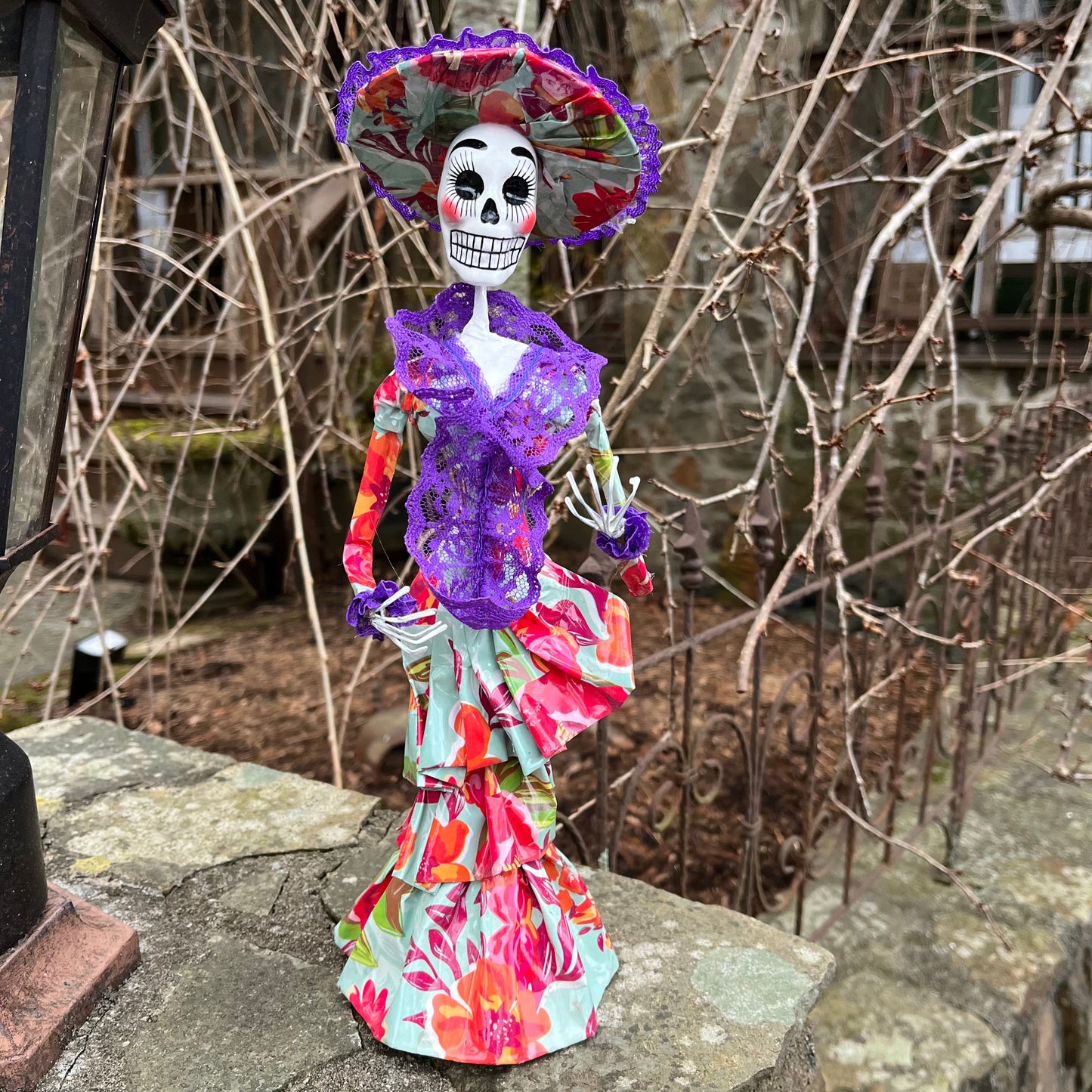 Paper Mache Catrina Doll A