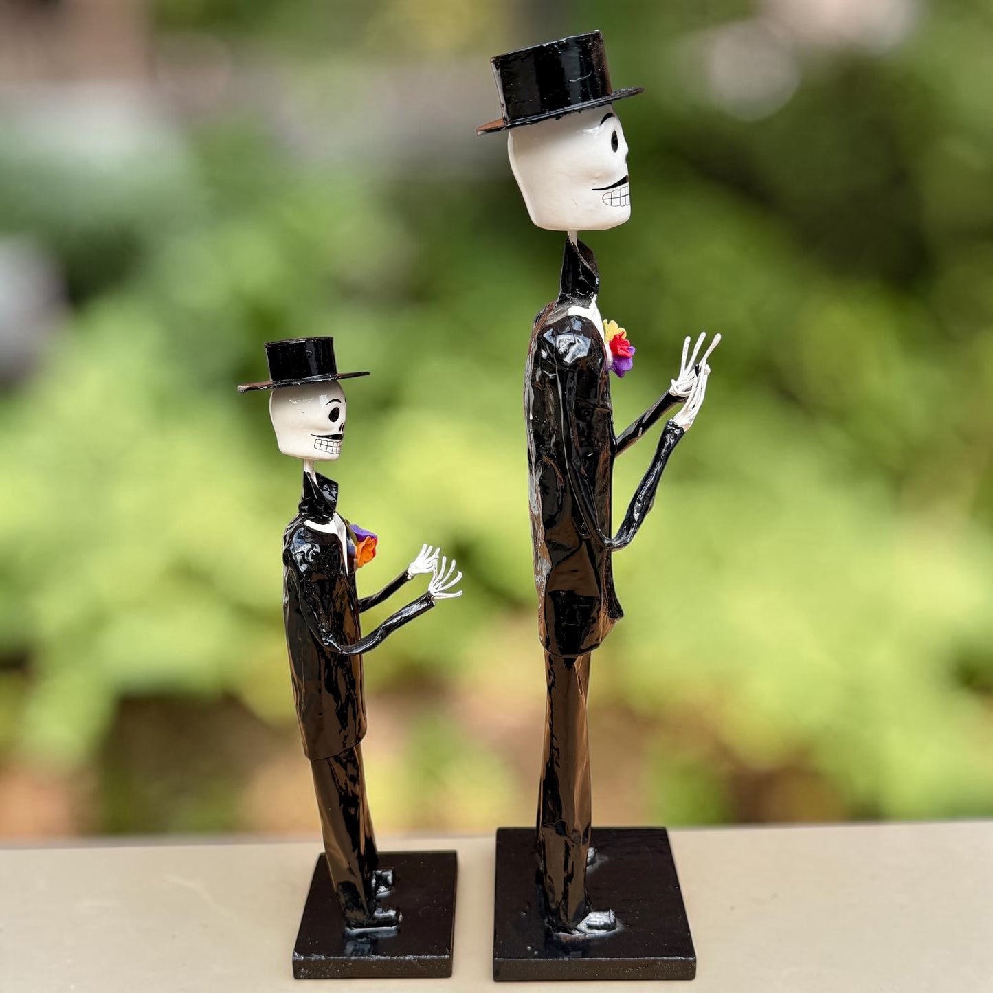 Paper Mâché Catrina Tuxedo Man
