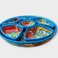 Mexican Talavera sectional serving dish 