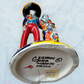Mexican Rancho Catrina Couple on a Base