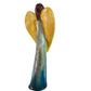 Flora Angel Pottery Sculpture Back