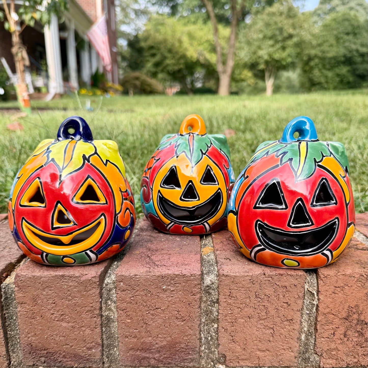 Talavera Pumpkin Set - Calabaza