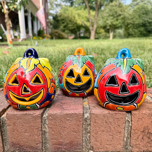 Talavera Pumpkin Set - Calabaza
