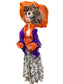 Paper Mache Mexican Catrina Doll two