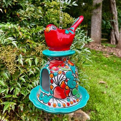 Talavera Pottery Birdie Bird Houses Candalaria