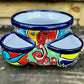 Mexican Talavera strawberry pot side two