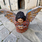 Milagros Guardian Angel Holding Scroll