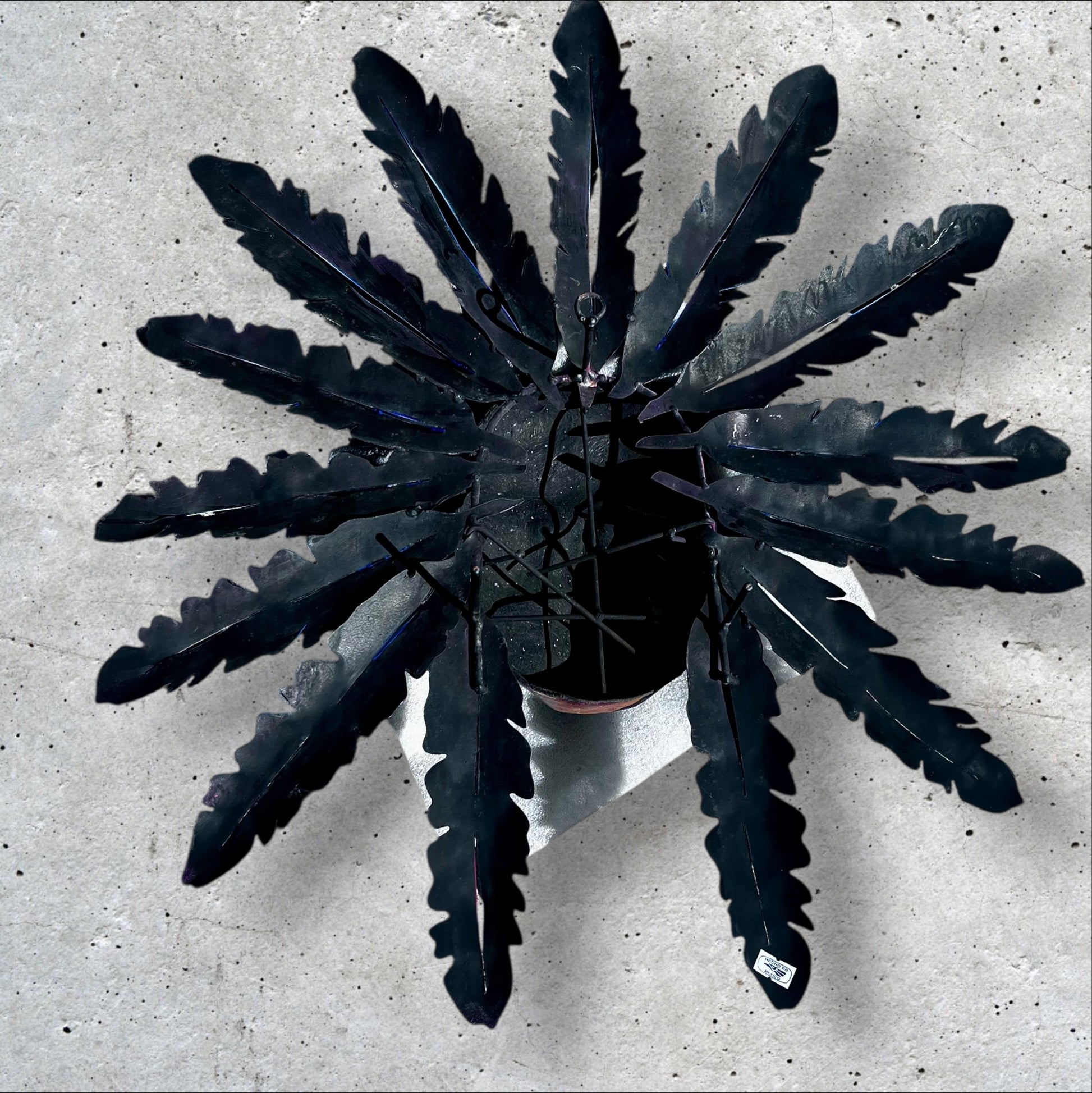 Native American Wall Sculpture Back