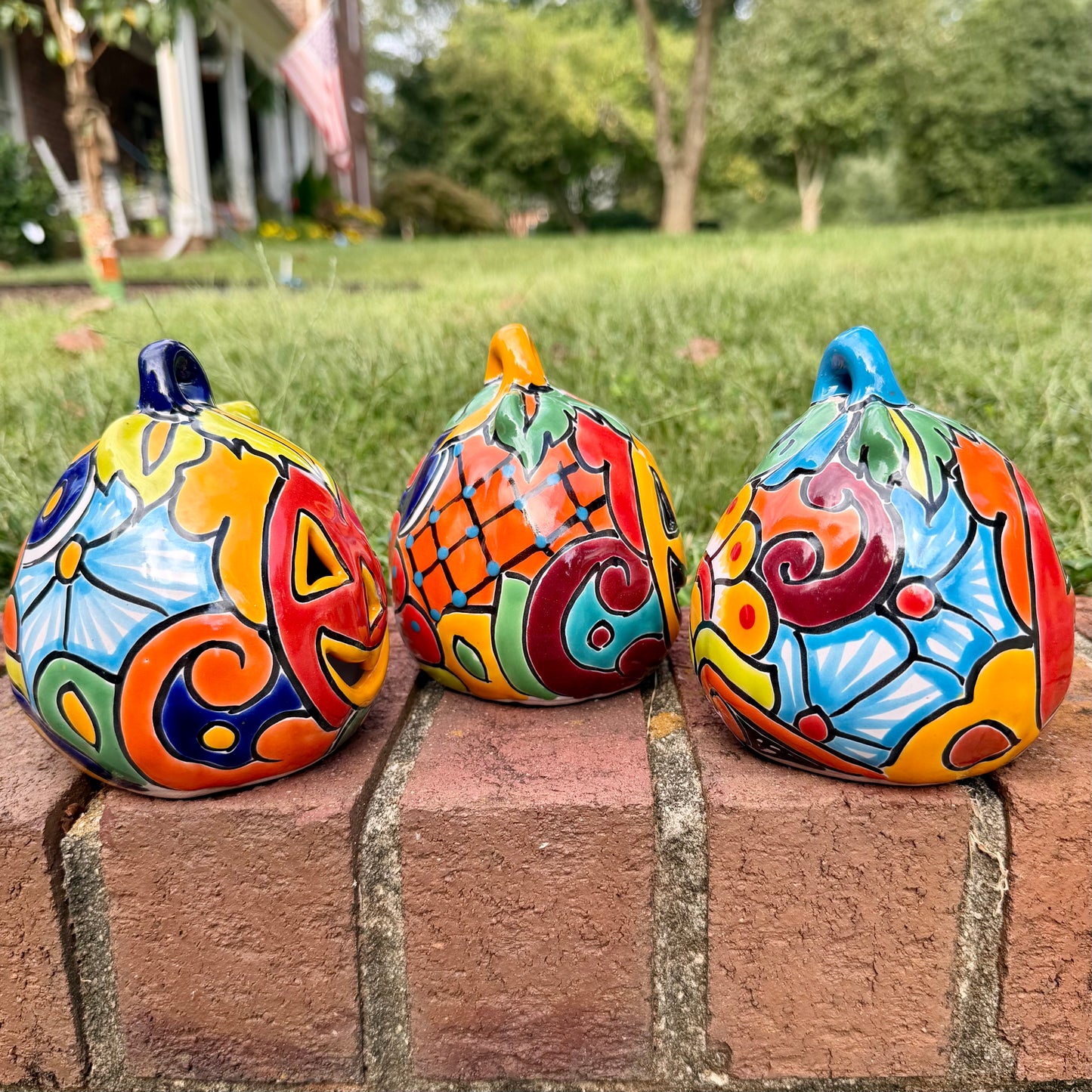 Talavera Pumpkin Set - Calabaza