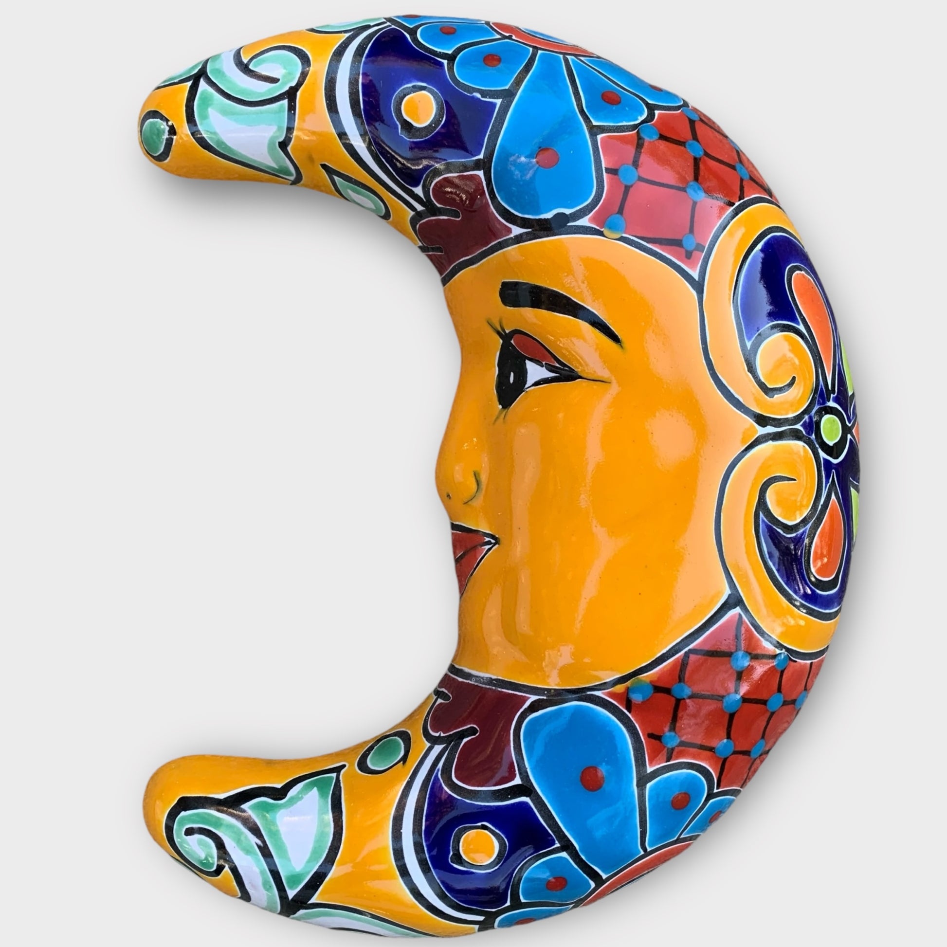 Talavera Moon Face