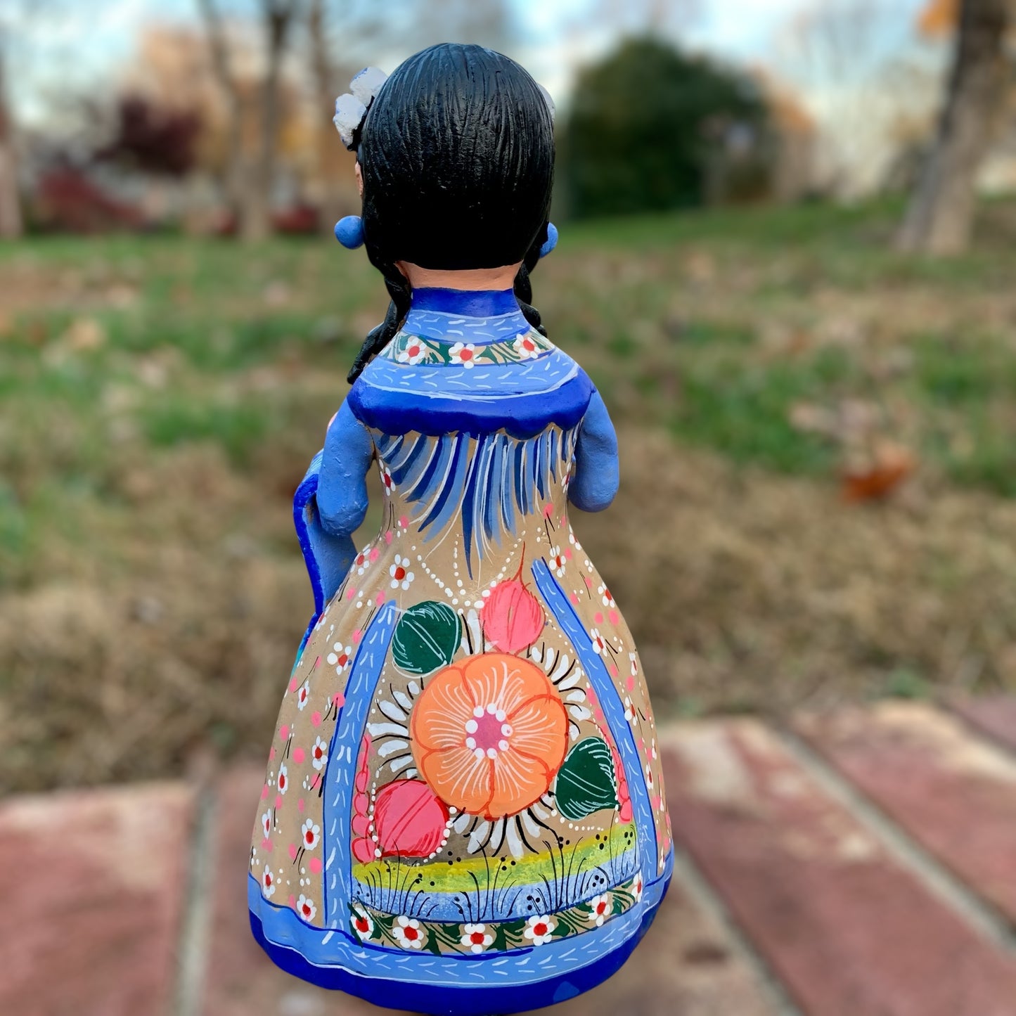 Hand painted Maria Doll back