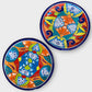 Talavera Dinner Plate Set Blue