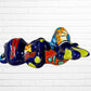 Mexican Talavera, silly dancing, frog right side view.