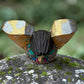 Milagros Wood Guardian Angel Sculpture
