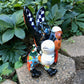 Talavera dog Roy with big bone left side