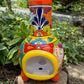 Talavera Chiminea Candle Holder