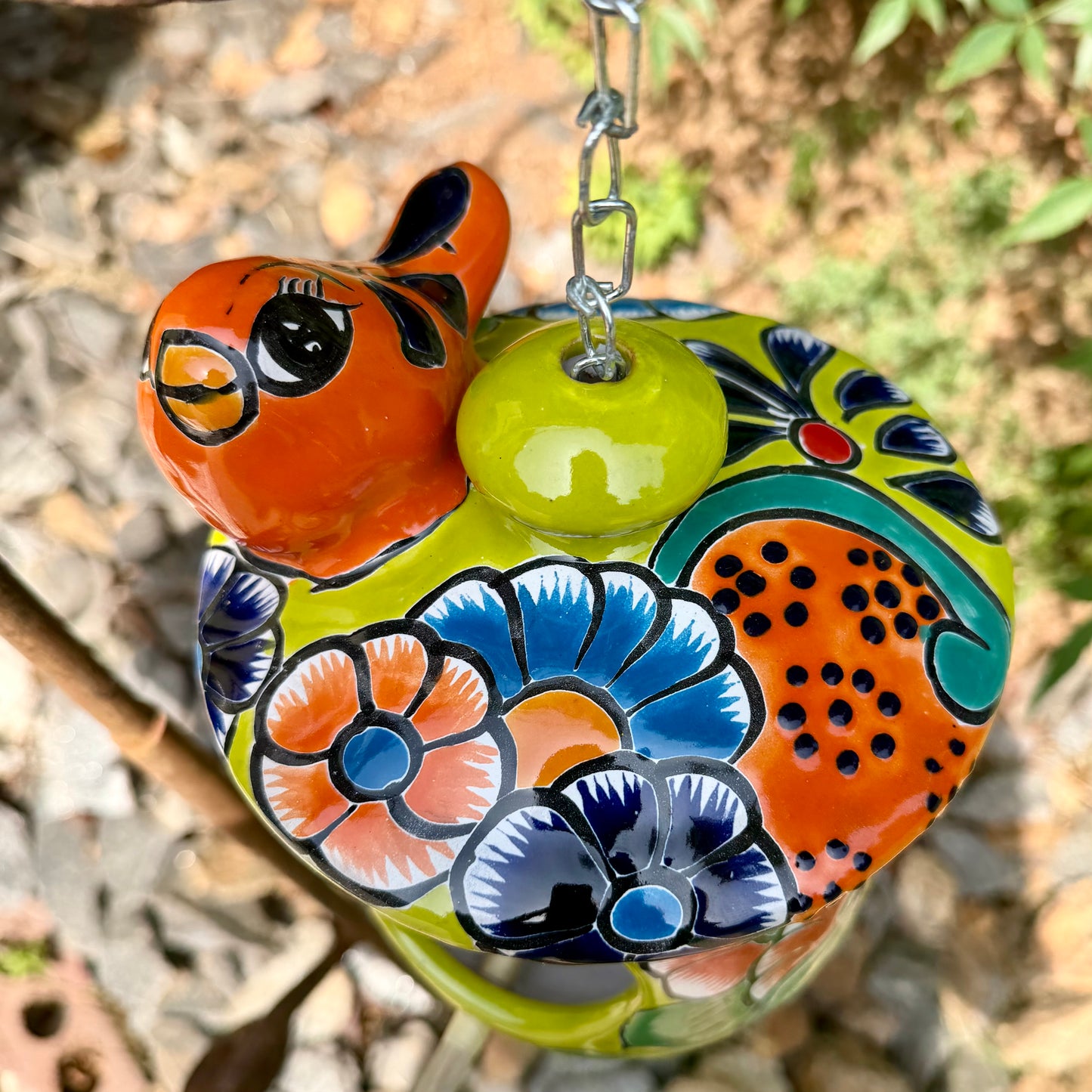 Talavera Pottery Bird House Cottage