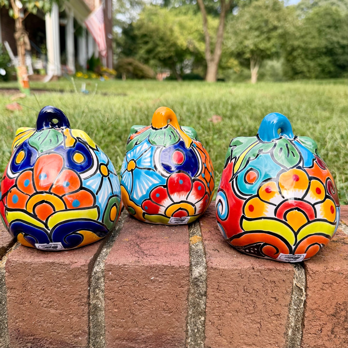 Talavera Pumpkin Set - Calabaza