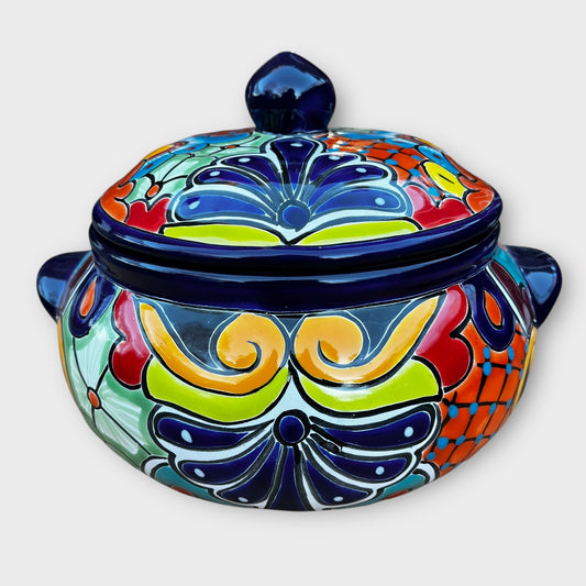 Mexican Talavera soup tureen