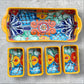 Talavera pottery sectional serving dish rectangle Sections