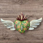 Winged Heart Decorado Oleo front