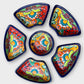 Mexican Talavera sectional serving dish  Sections 