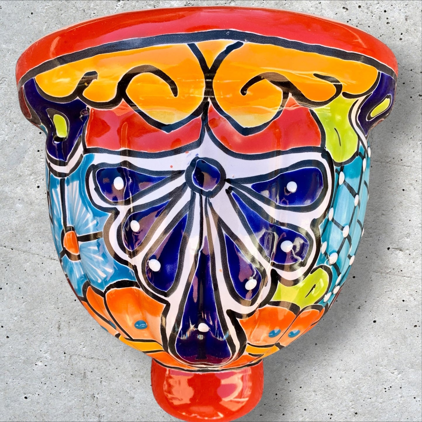 Talavera Jardiniere Wall Pot Medium