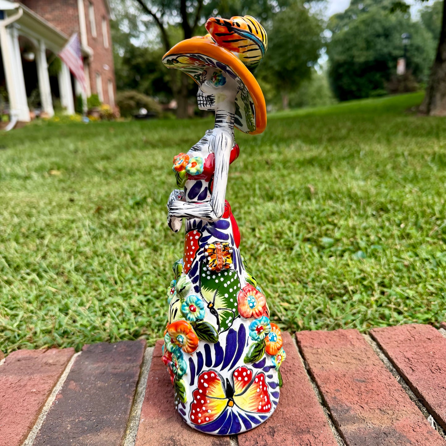 Talavera Catrina Lady Selba Patsy with Butterflies