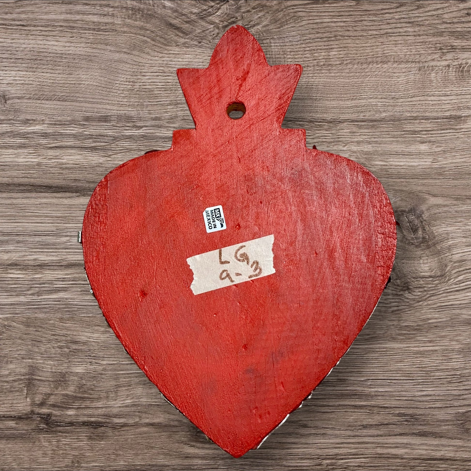 Milagro’s heart large back
