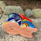 Mexican Talavera Bunny Planters Bottom