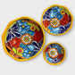 Mexican Talavera Nesting bowl set Amarillo set
