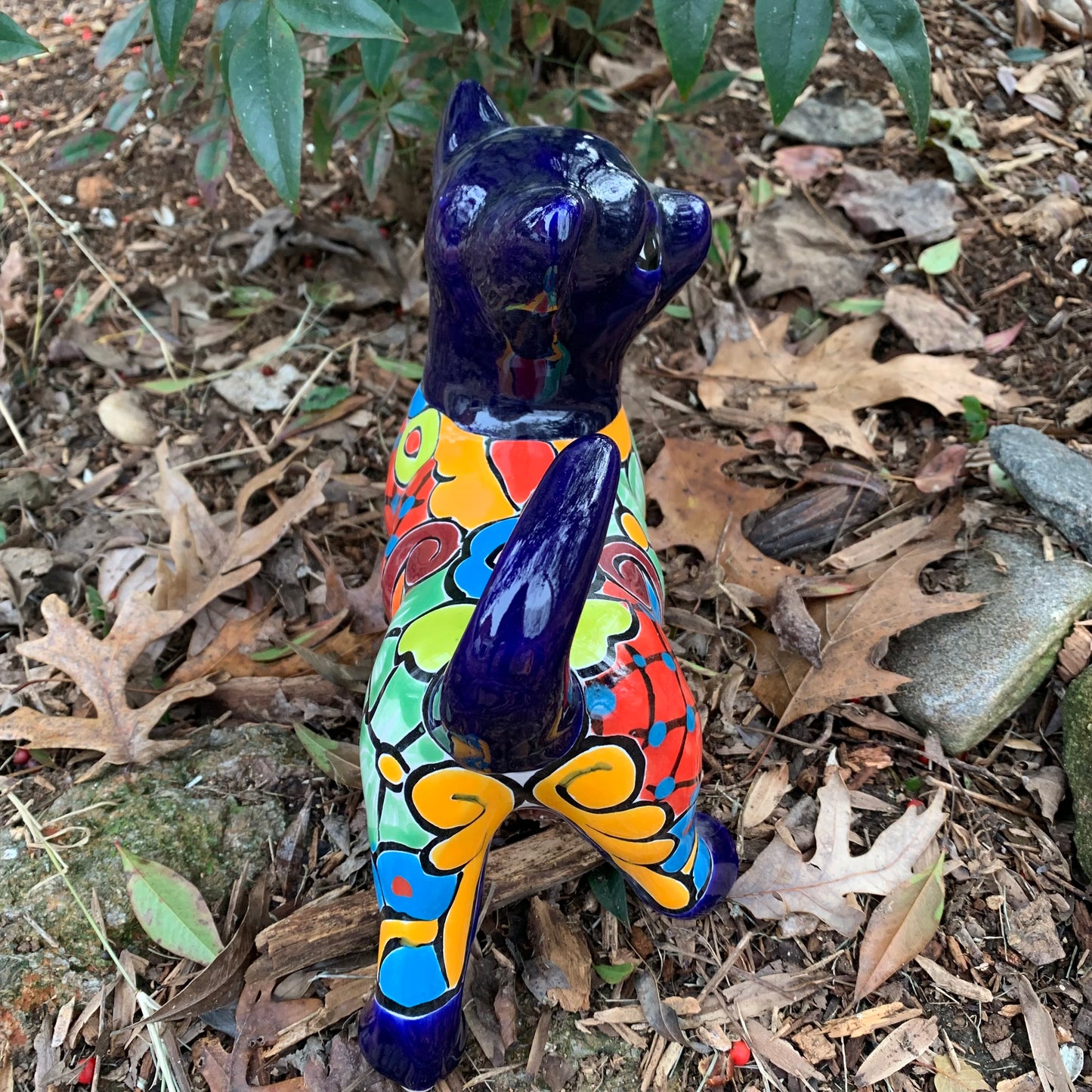 Chihuahua Talavera pottery tail