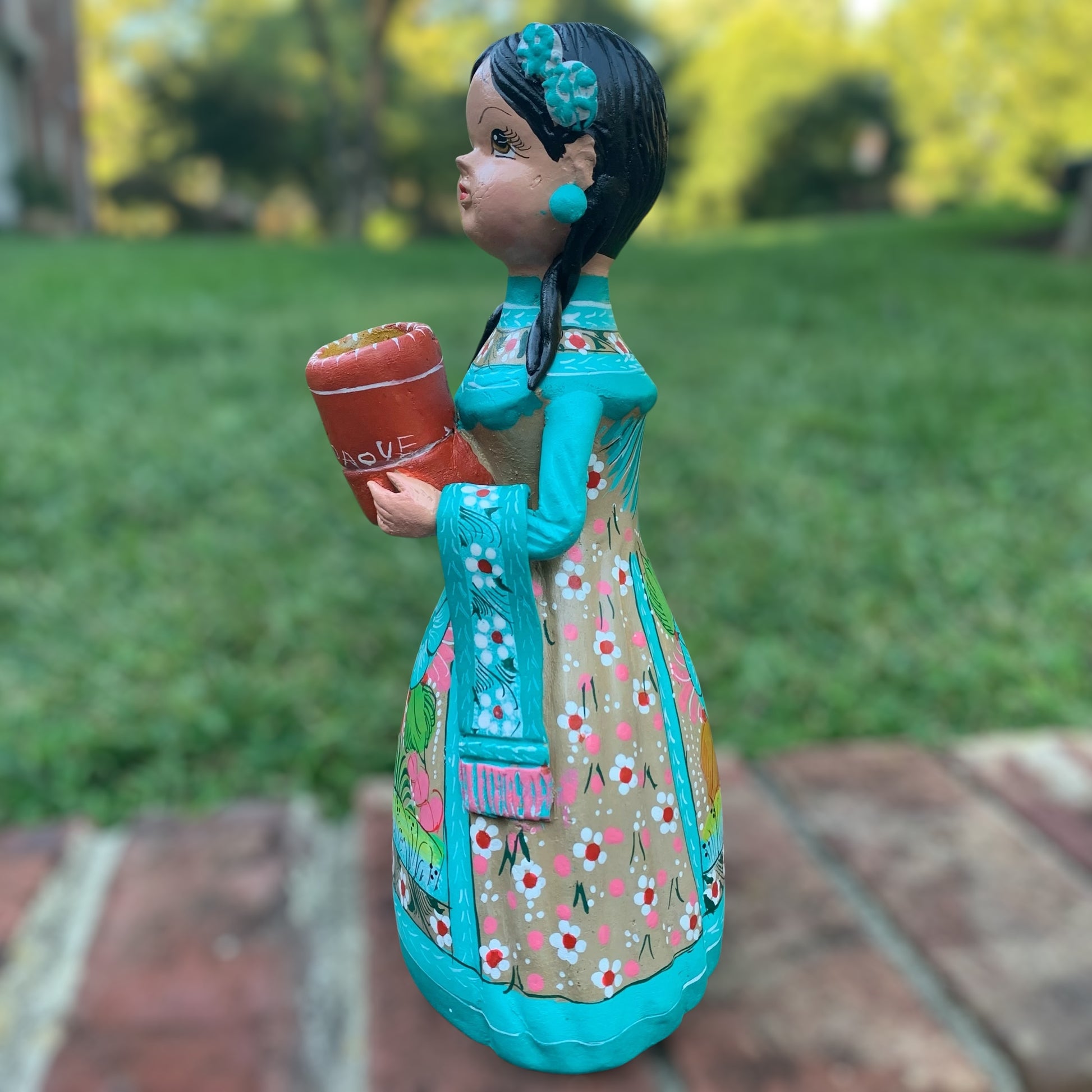 Hand painted Maria doll right side