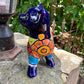 * Chihuahua Talavera Pottery Figurine chest