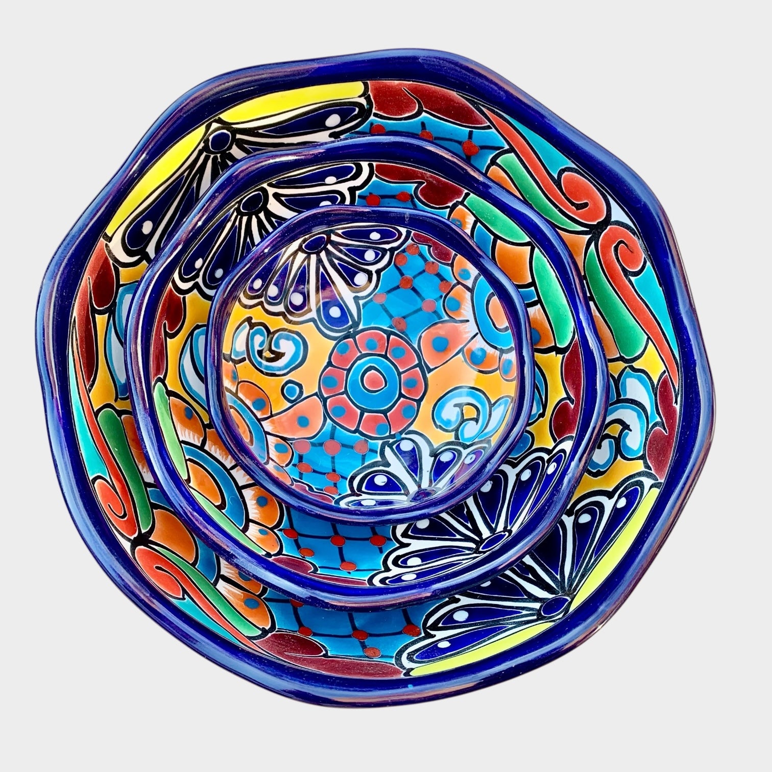 Talavera Nesting Bowl Set