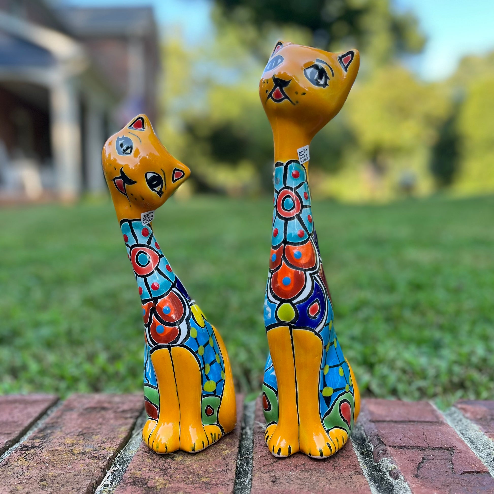 Talavera kitten cat set